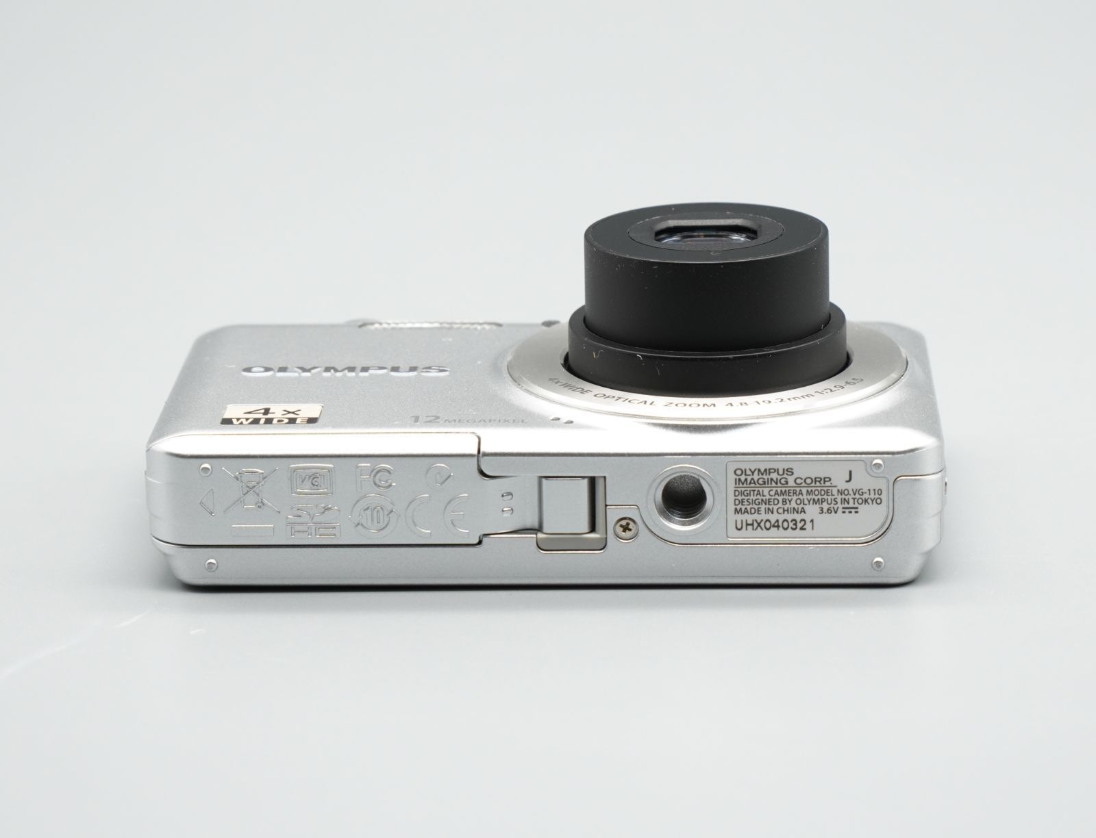 OLYMPUS VG VG-110 シルバー コンパクトデジタルカメラ 完動品 - メルカリ