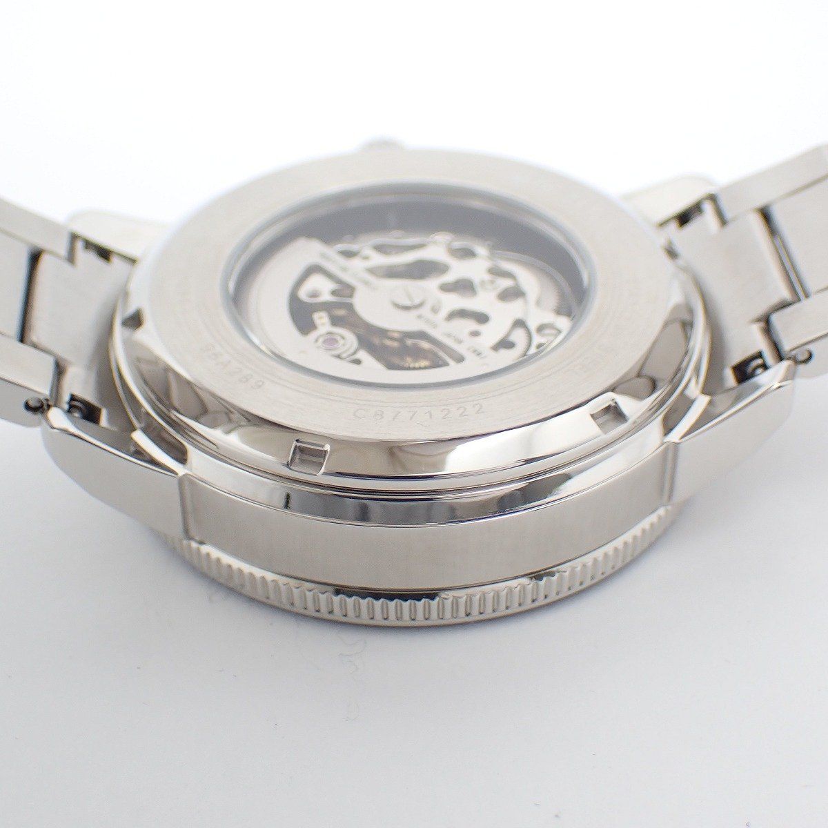 美品】BULOVA ブローバ マリンスター オープンハート 自動巻き メンズ 