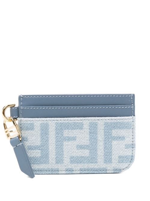 FENDI バゲット デニム カードケース 送料無料