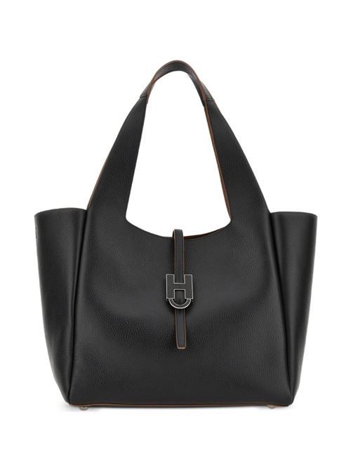 ホーガン HOGAN トレンチ レザー トートバッグ 送料無料