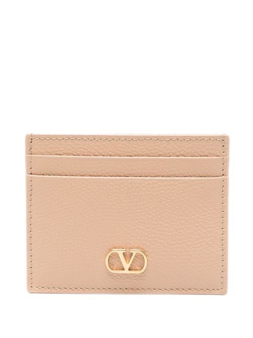 VALENTINO GARAVANI VLOGO シグネチャー レザー カード ケース 送料無料
