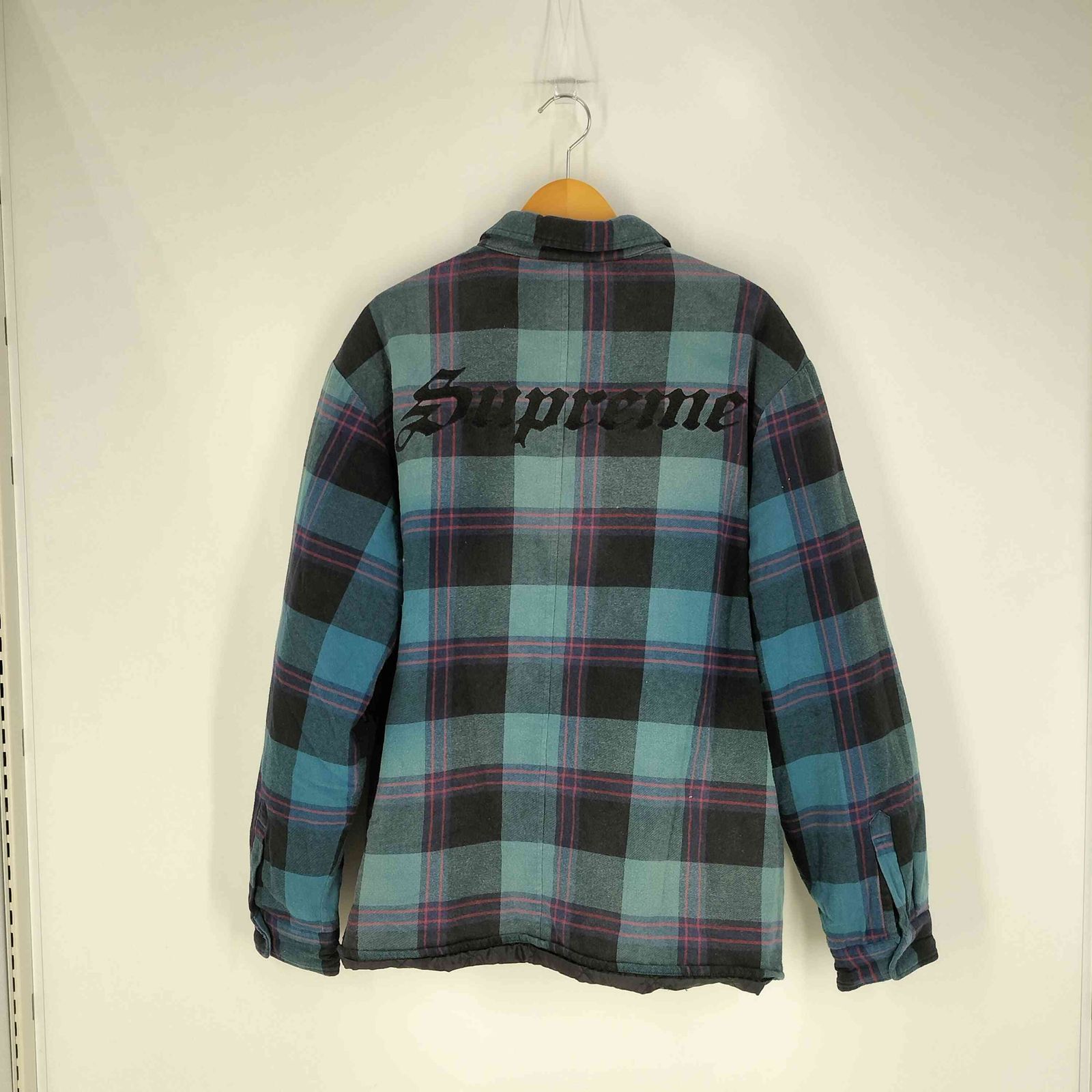 シュプリーム Supreme 20AW Quilted Flannel Shirt キルティング