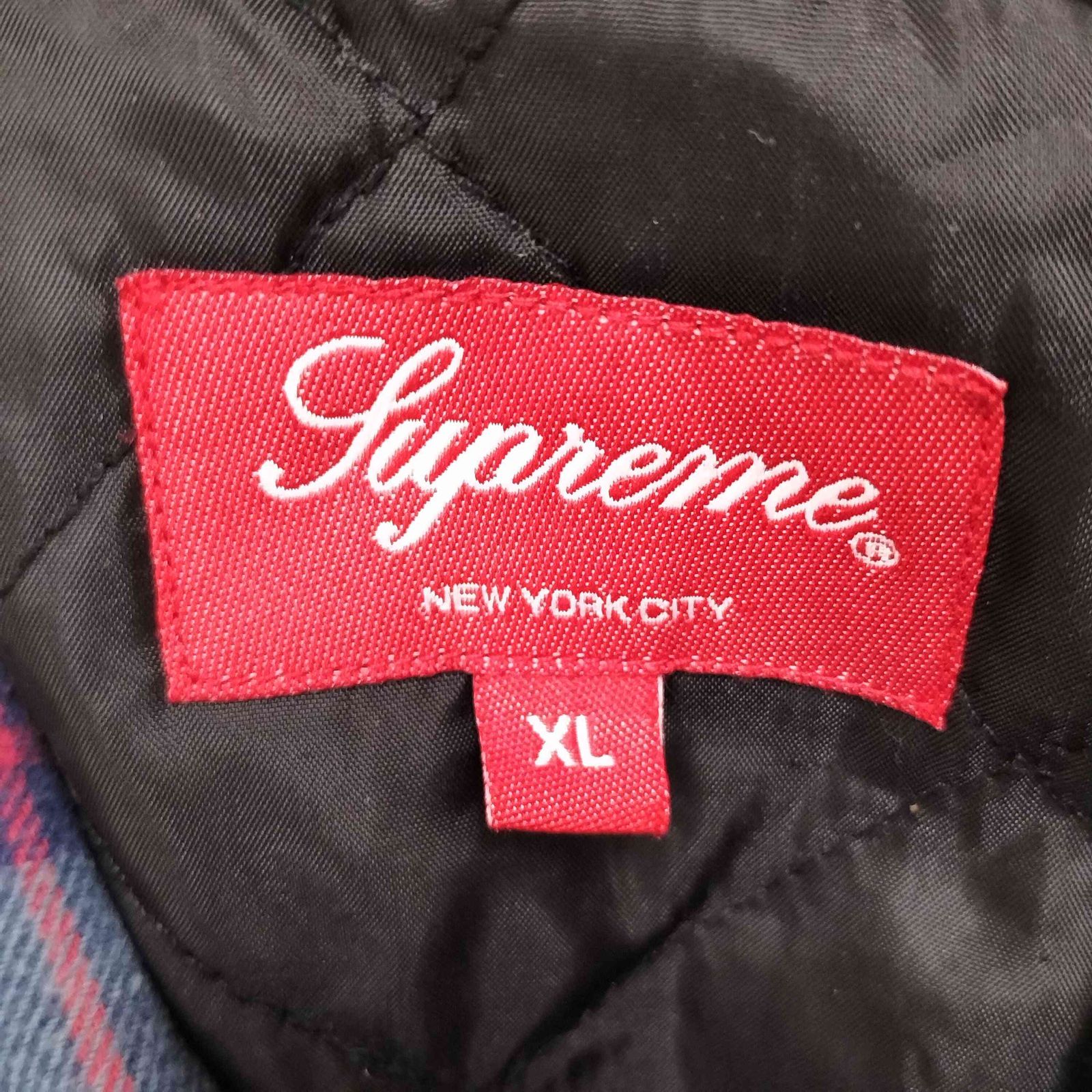 シュプリーム Supreme 20AW Quilted Flannel Shirt キルティング