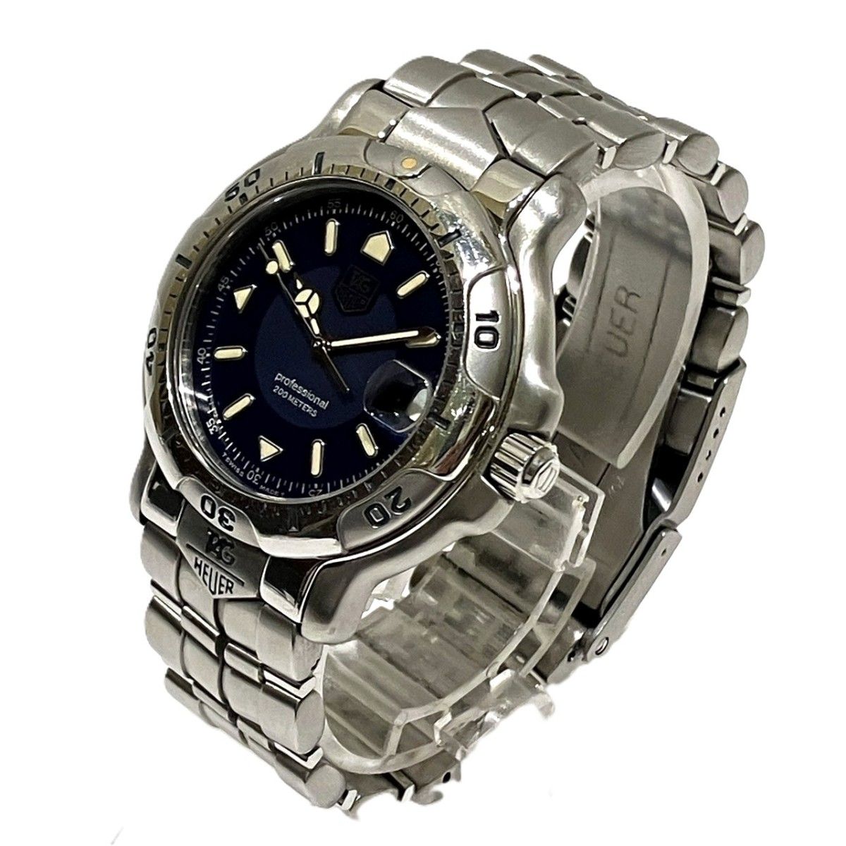 タグホイヤー TAG HEUER プロフェッショナル 腕時計 総重量約111g SS