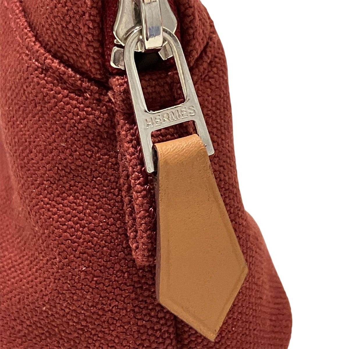 エルメス HERMES ボリード ポーチ キャンバス ユニセックス - メルカリ
