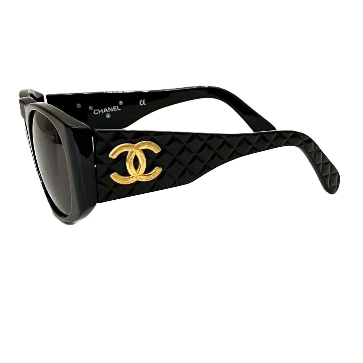 CHANEL シャネル ココマーク サングラス 01450 91235 ケース付き