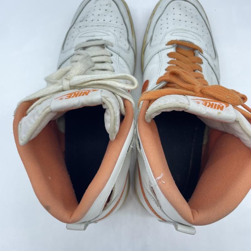中古】80s NIKE team convention 86年製 US12 ホワイト/オレンジ