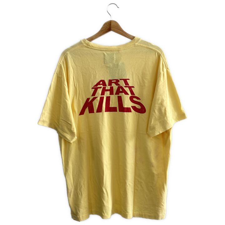 GALLERY DEPT ART THAT KILLS TEE - イエロー L