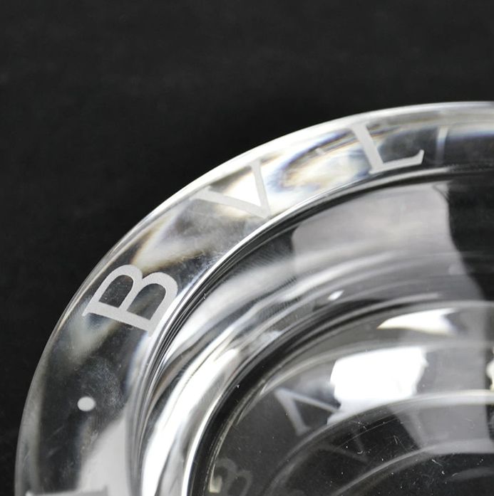 BVLGARI ブルガリ Rosenthal ローゼンタール クリスタルガラス 灰皿