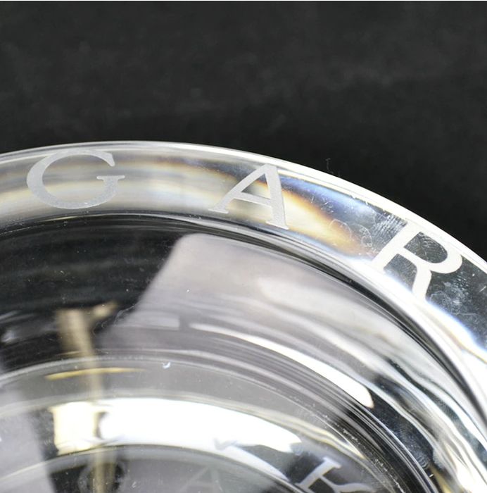 BVLGARI ブルガリ Rosenthal ローゼンタール クリスタルガラス 灰皿