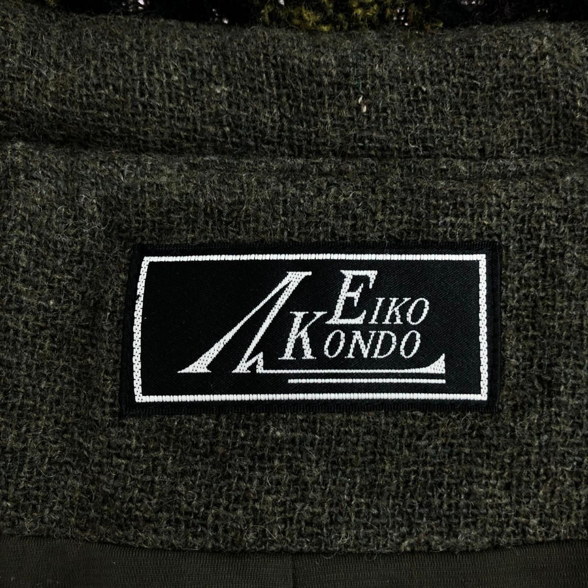 EIKO KONDO エイココンドウ 変形ベスト サイズ:40 ウール/フーディ