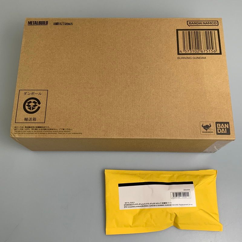 【中古美品】 METAL BUILD ゴッドガンダム＆ゴッドガンダム弐（セカンド） 【056-260716-ta-12-min】