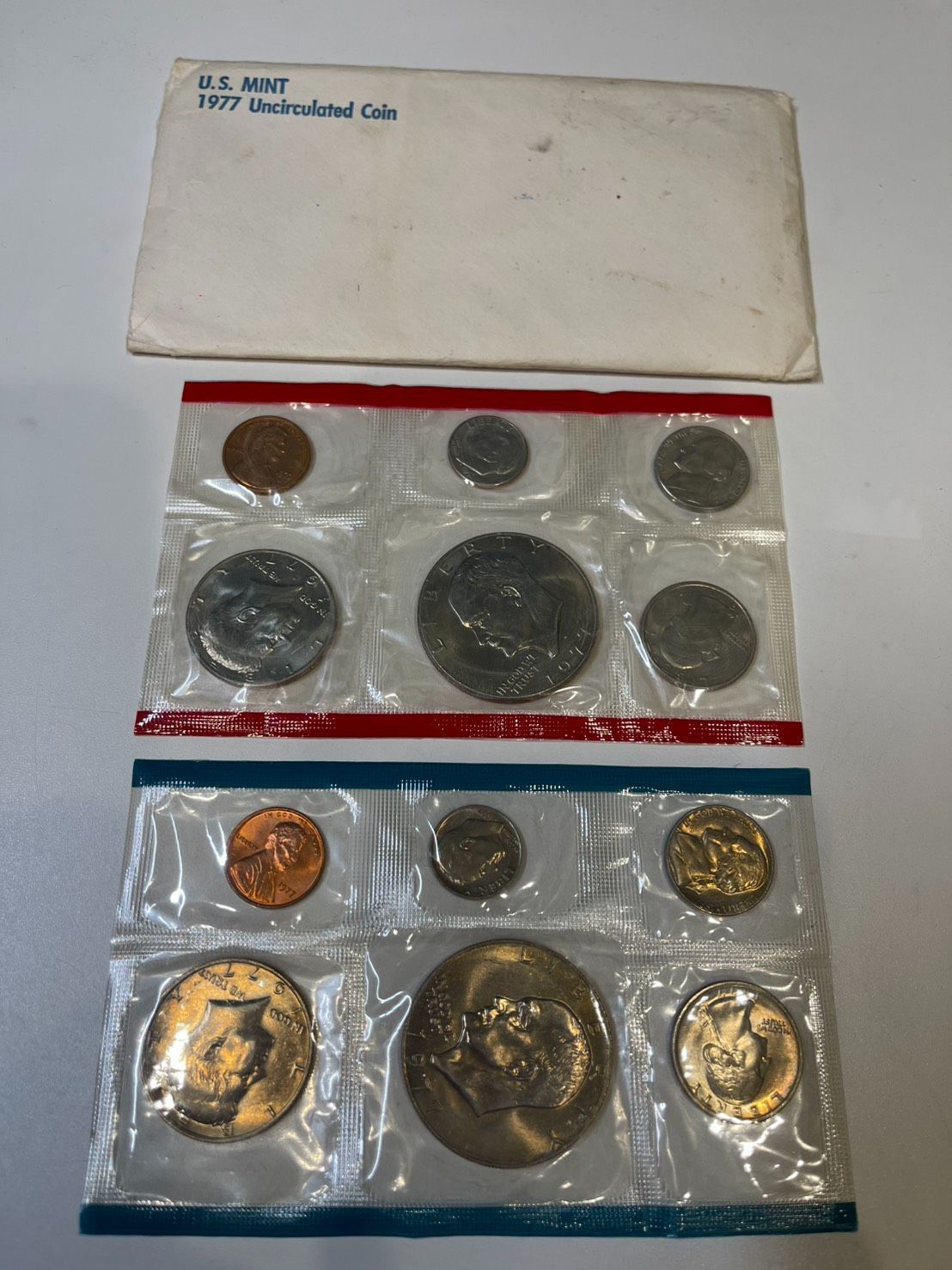 【希少】ユーゴスラビア代表 セット売り U.S. MINT 1977 Uncirculated Coin Set （アメリカ造幣局 1977年