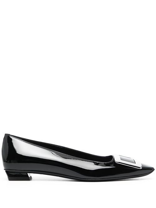 ROGER VIVIER ベルヴィヴィエ パテントレザー バレエ 送料無料
