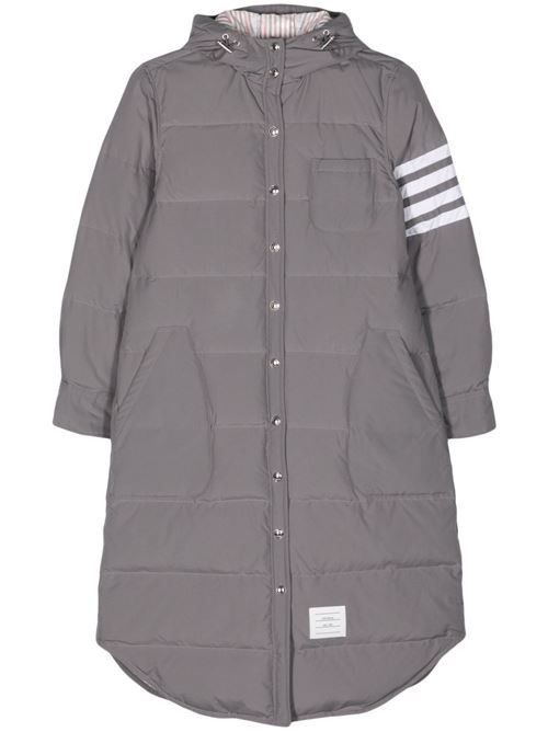 THOM BROWNE 4BAR ロングダウンジャケット 送料無料