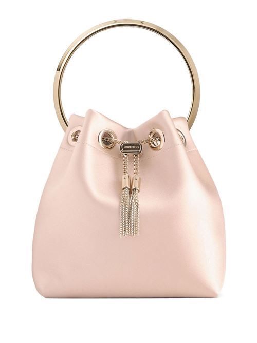 JIMMY CHOO ボンボン バケットバッグ 送料無料