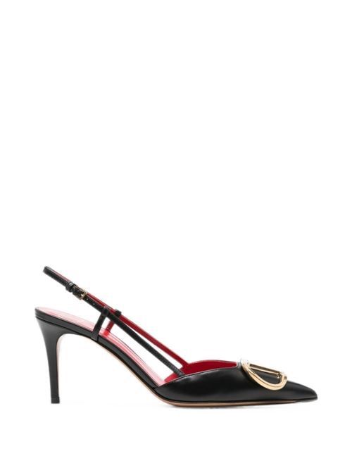 VALENTINO GARAVANI Vロゴ シグネチャー レザー パンプス 送料無料 105,325円