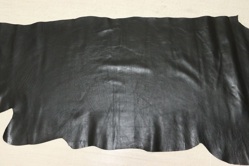 手芸素材・材料 オリーブ 229ds クロム革 牛革 イタリア レザー