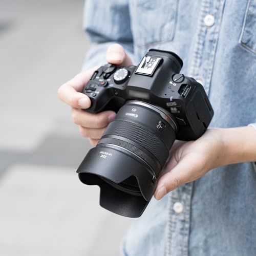 JJC ES-73B 可逆式 花形レンズフード Canon RF 45mm F1.2 STM レンズ用