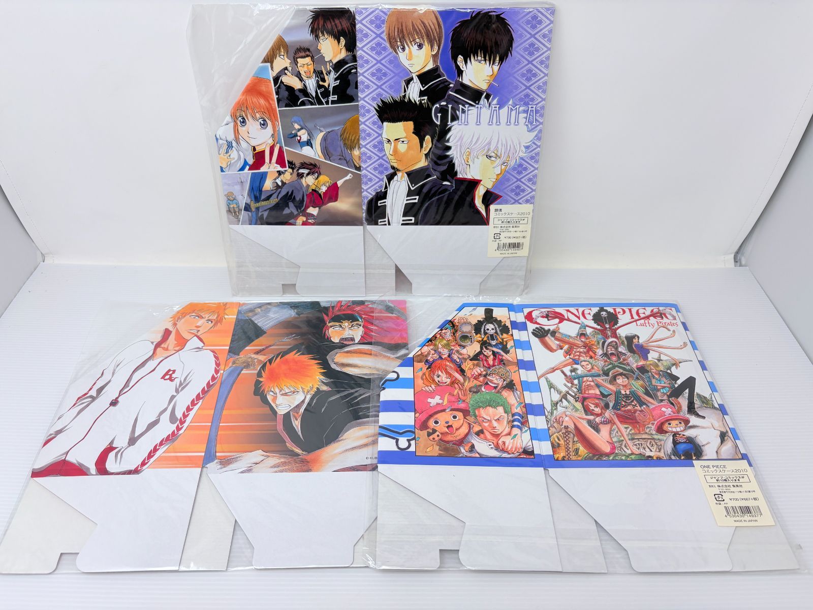 いろいろ！ ワンピース 銀魂 レア【未開封】 コミックケース ワンピース・銀魂・ブリーチ 3個セット