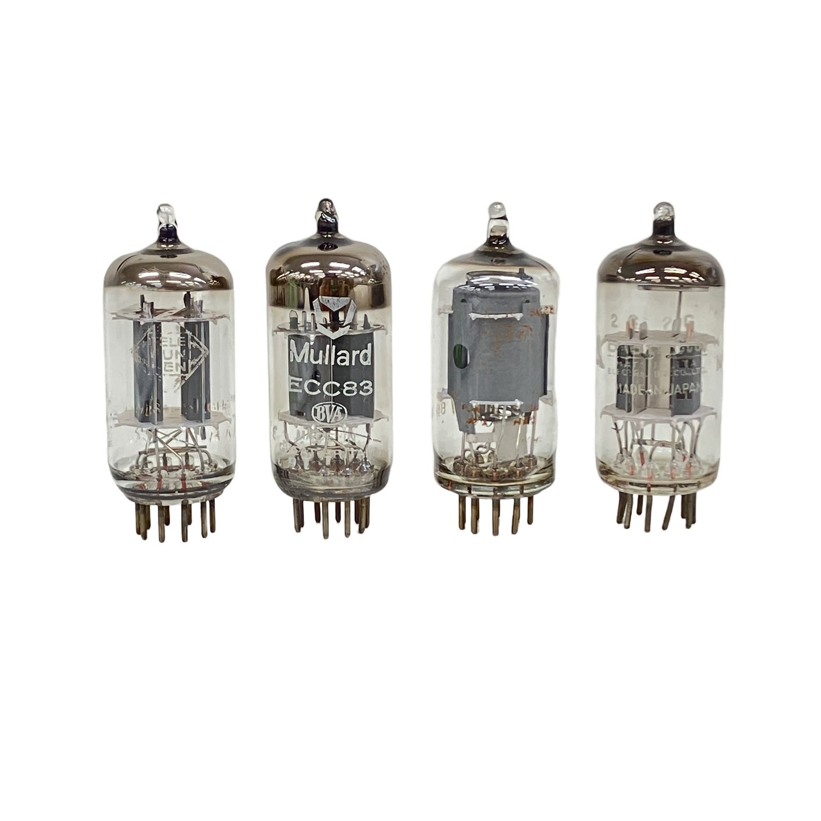 Mullard Telefunken MATSUSHITA ECC83 他 真空管 4点セット ジャンク K11450058