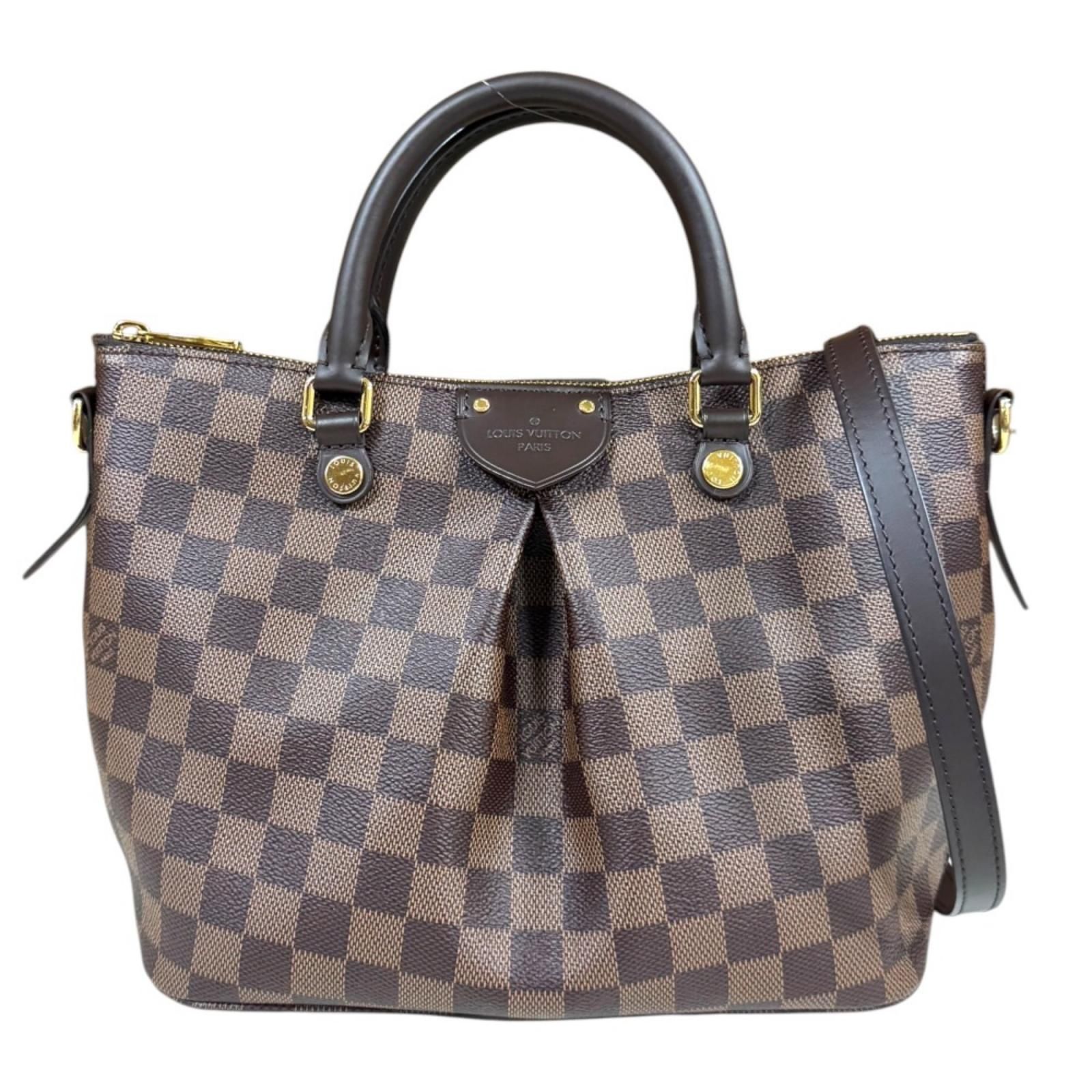 ルイヴィトン シエナPM ダミエ ショルダーバッグ ダミエキャンバス N41545 ブラウン レディース LOUIS VUITTON 中古 ルイヴィトン ルイ ヴィトン
