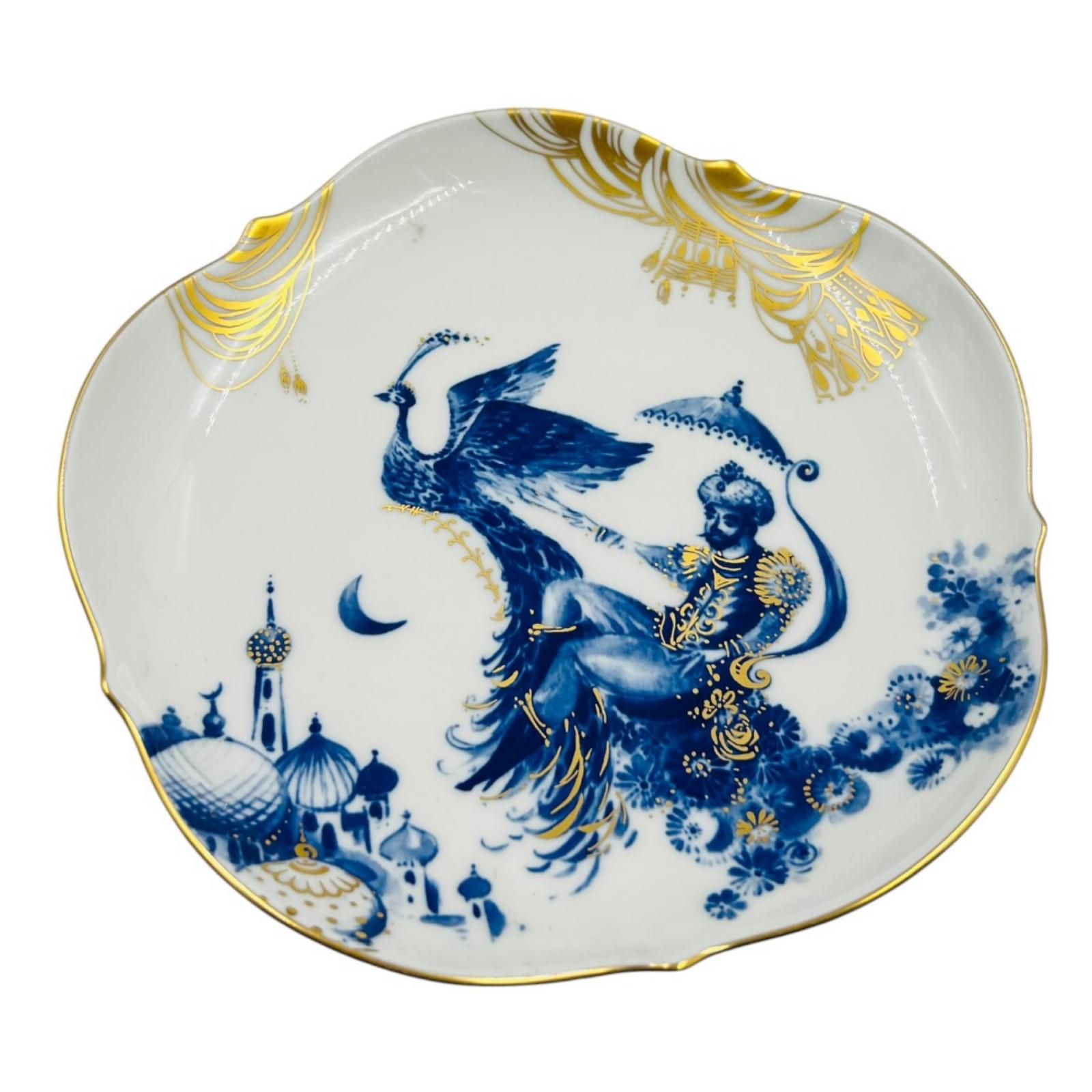 Meissen マイセン 天使とアルブレヒト城プレート イヤープレート 2001