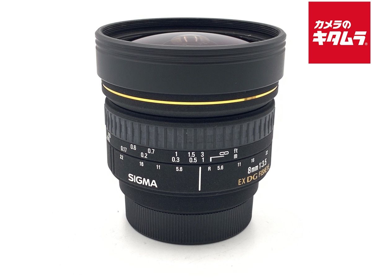 【中古】 【並品】 シグマ 8mm F3.5 EX DG CIRCULAR FISHEYE NIKON