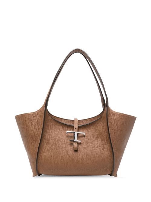 TOD'S T-TIMELESS スモール レザー トートバッグ 送料無料