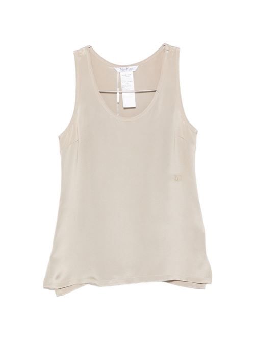 MAX MARA シルクタンクトップ 送料無料