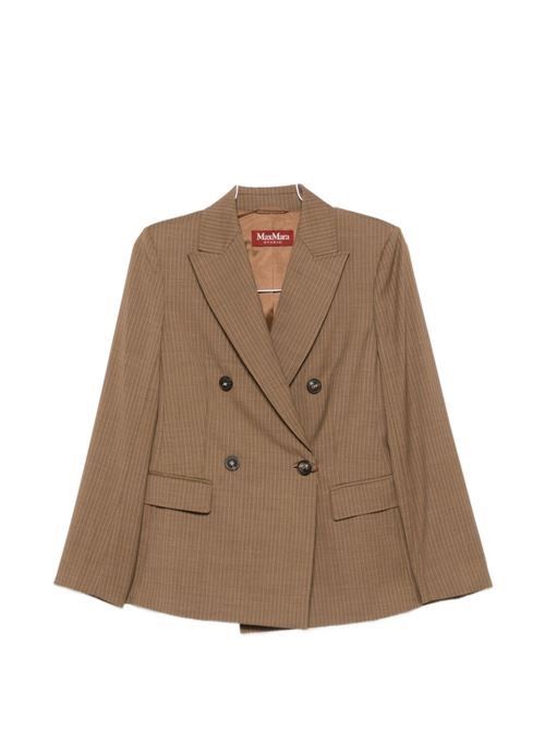 MAX MARA ウール ダブルブレスト ジャケット 送料無料