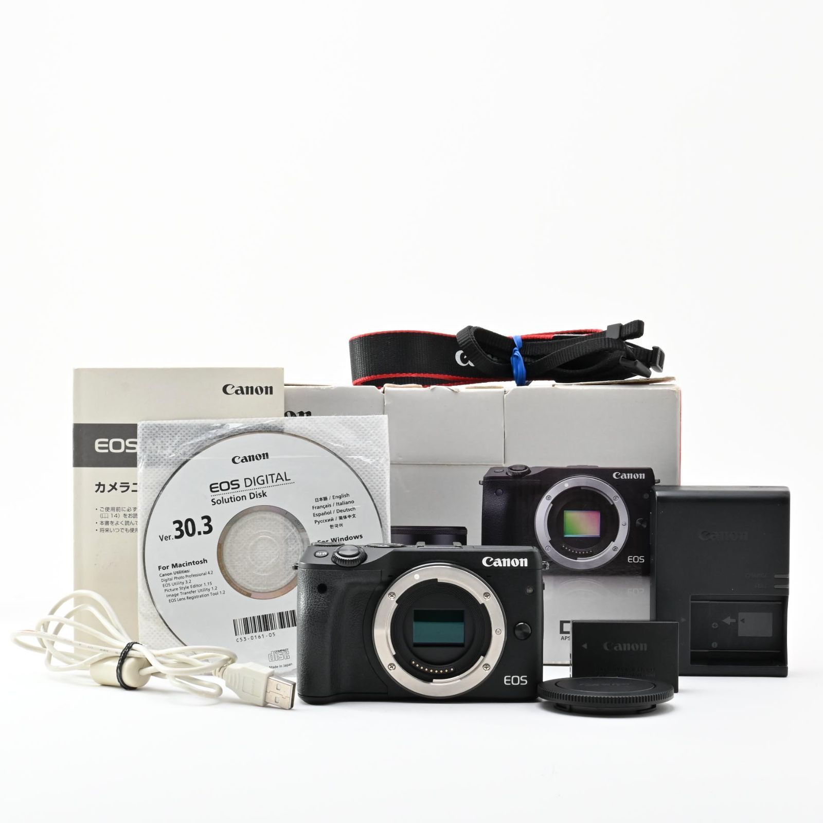 ■ 良品 ■ CANON EOS M3 ブラック 《箱付き》