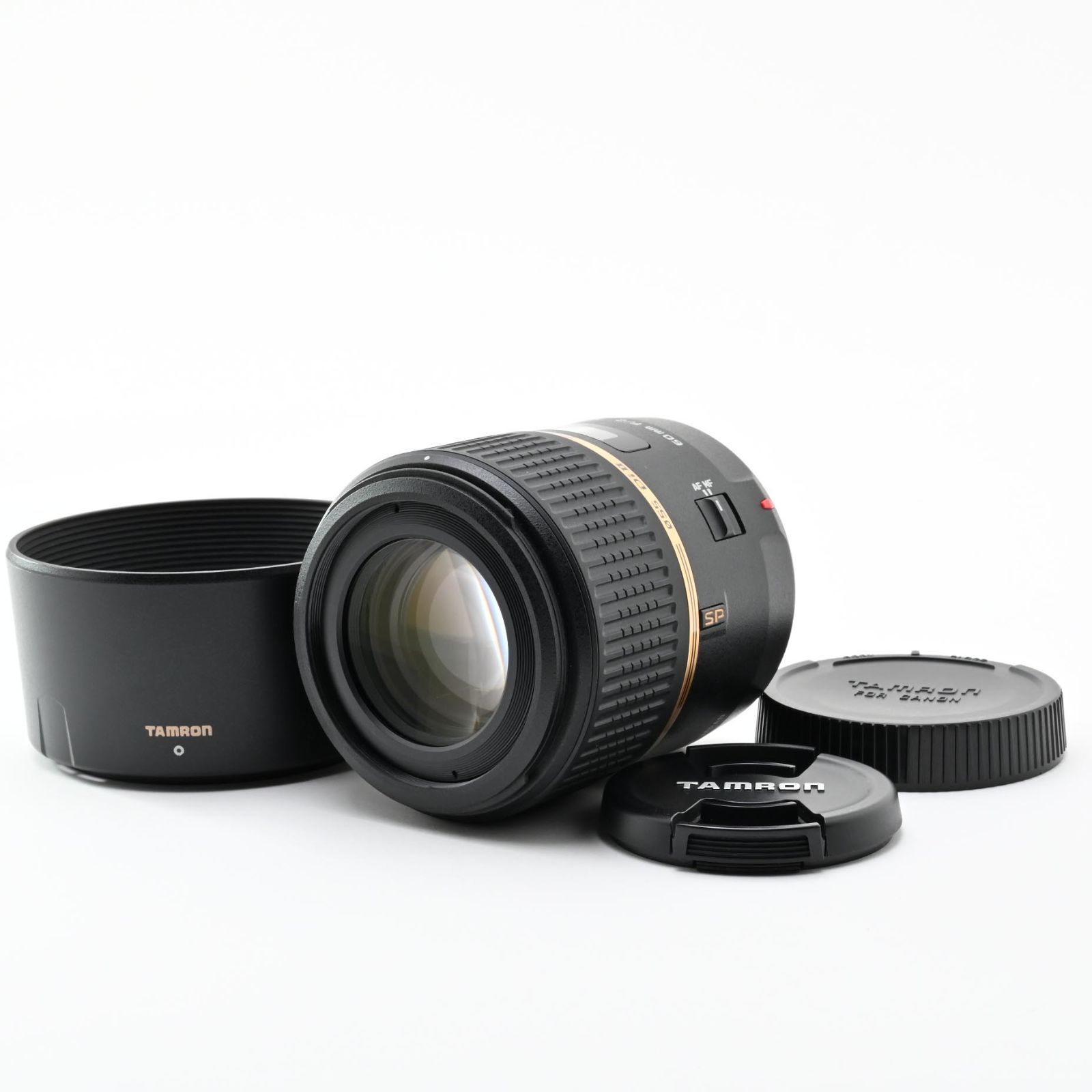 ■ 良品 ■ TAMRON SP AF60mm F2 DiII MACRO 1:1 G005E キヤノン用 単焦点レンズ 《レンズフード付き》