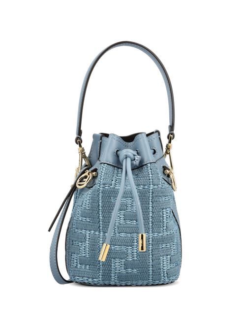 FENDI モン トレゾール ミニ ストロー バケット バッグ 送料無料