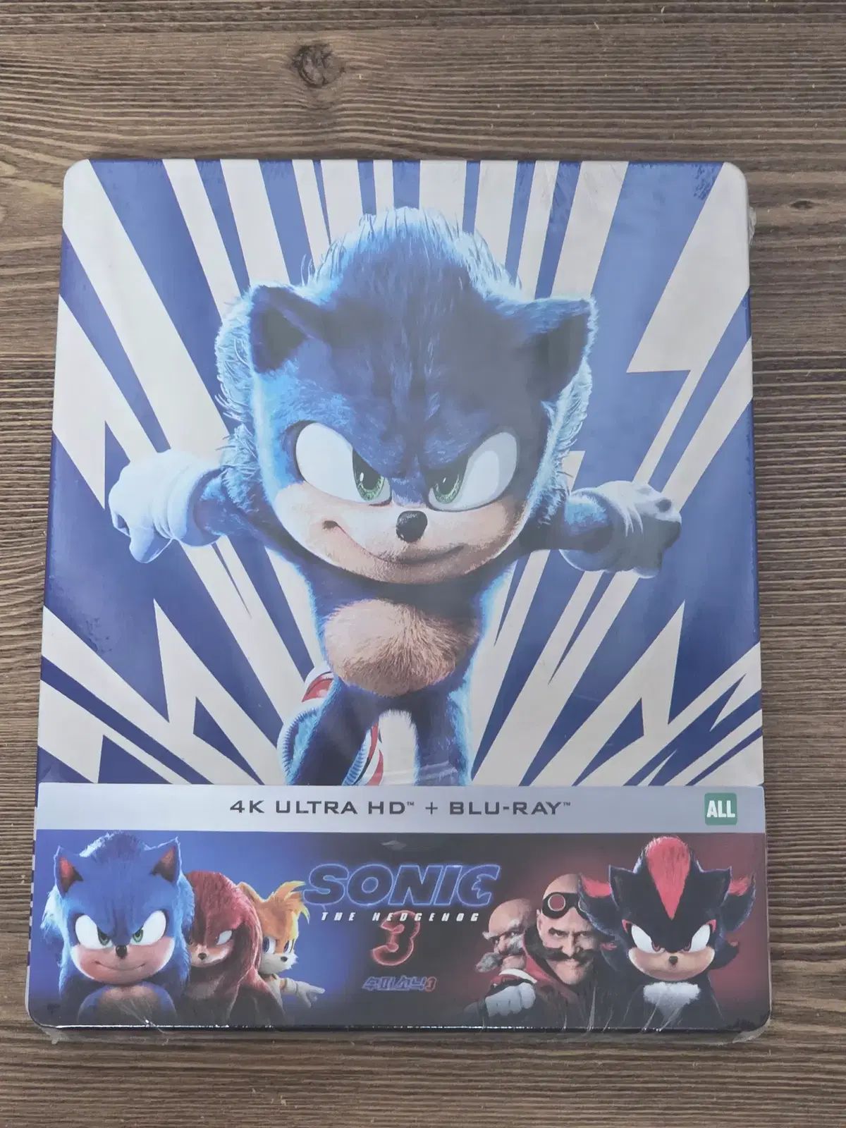 未開封 4K ブルーレイ Blu-ray スーパー ソニック 3 出品