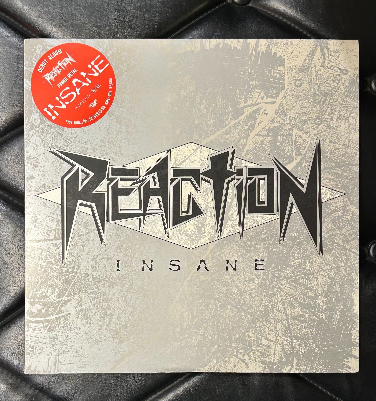 オリジナル国内盤レコード】Reaction 「インセイン・発狂