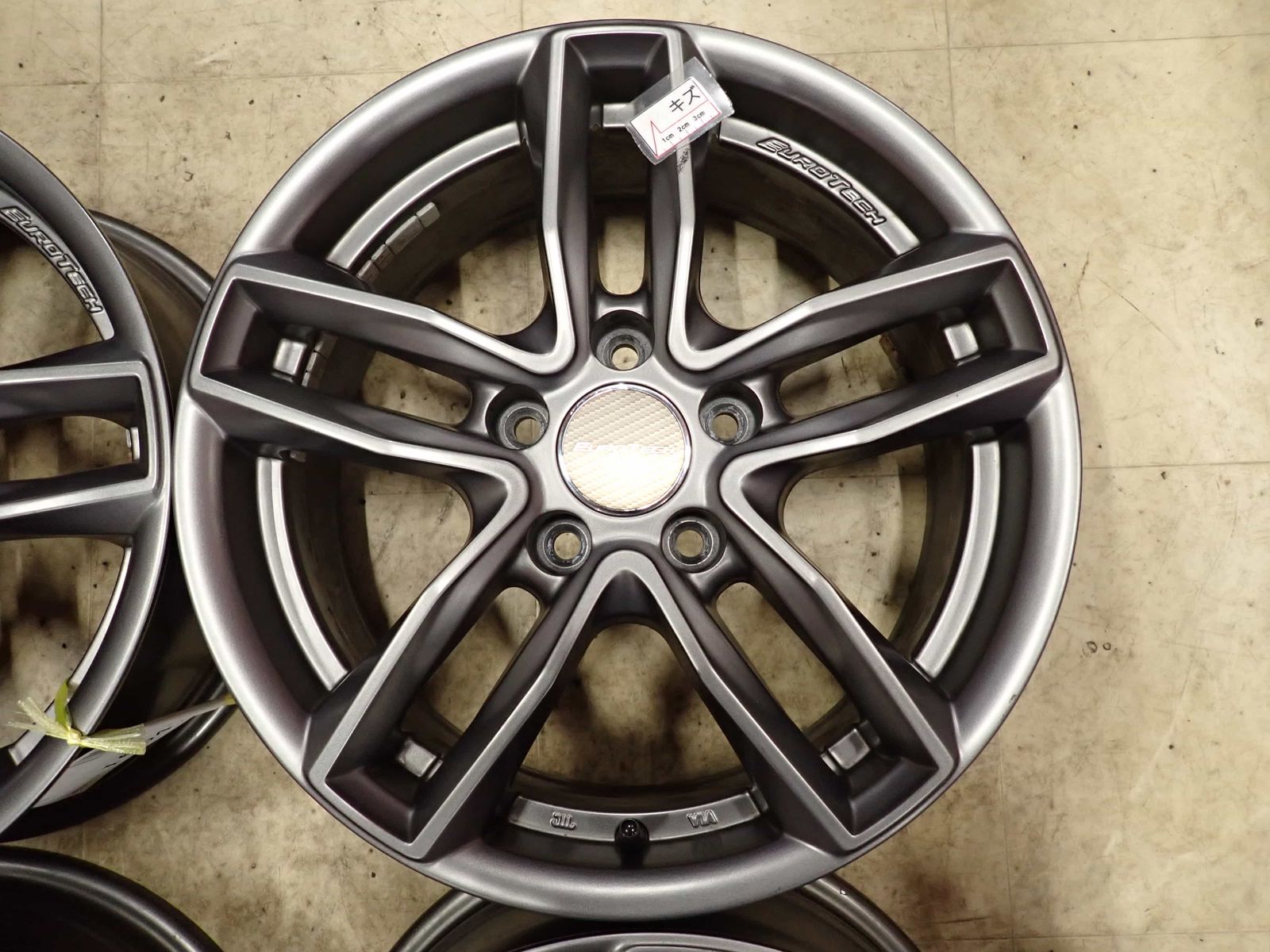 4本 会社宛 送料無料 16×6.5J EUROTECH ユーロテック アルミ 5穴 112mm 