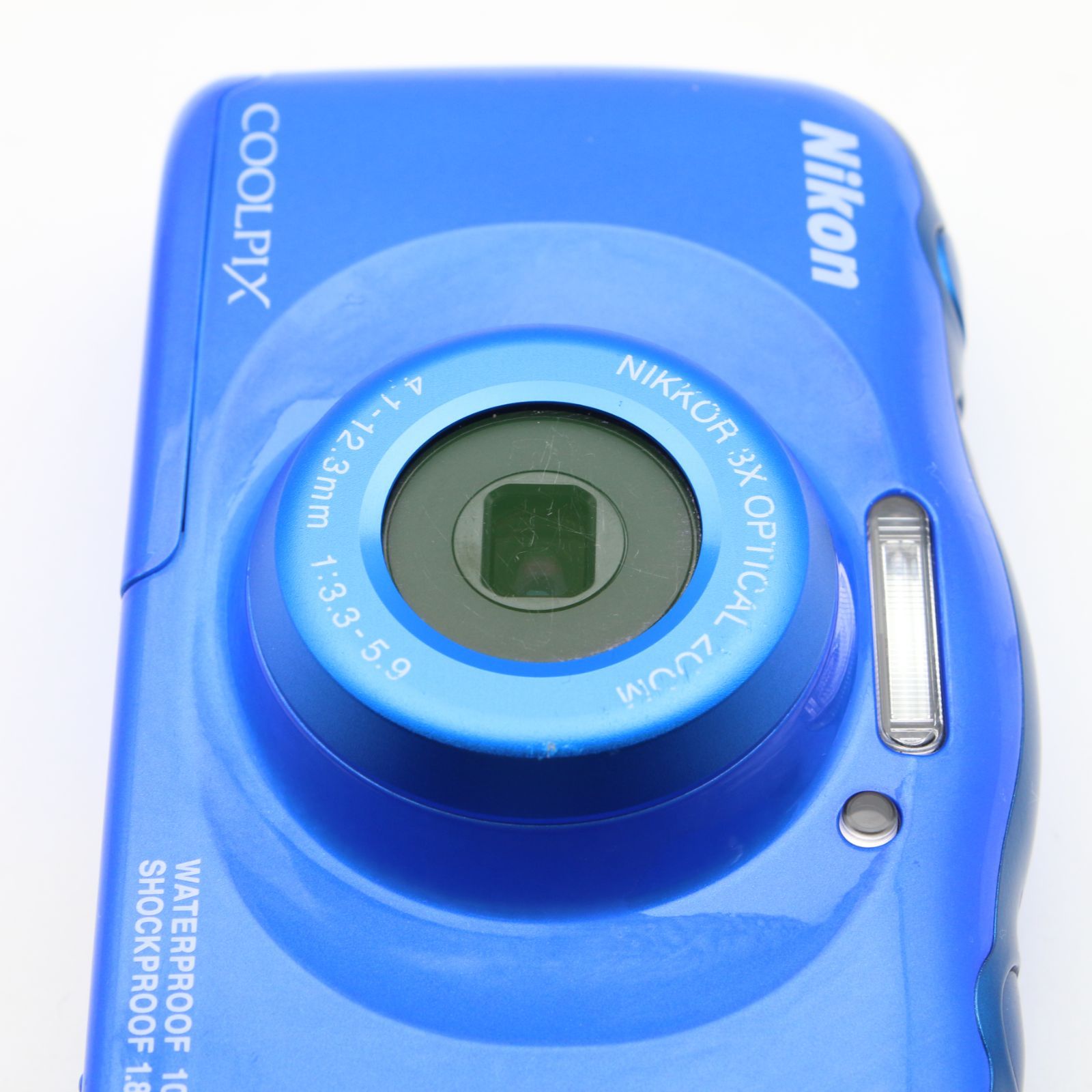 極上品】 Nikon COOLPIX W100 ブルー 防水 デジタルカメラ #098VV0714