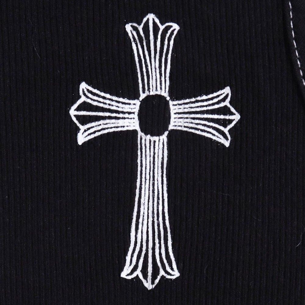 CHROME HEARTS オールド Tバー FUCK YOU ラージクロス リブ タンク