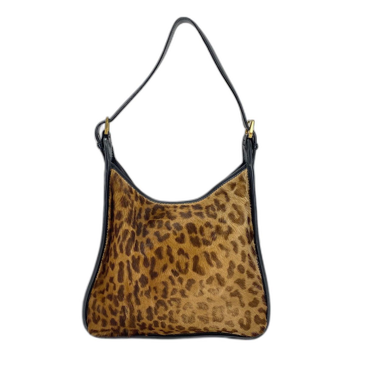 LOEWE ロエベ ショルダーバッグ レオパード【中古】