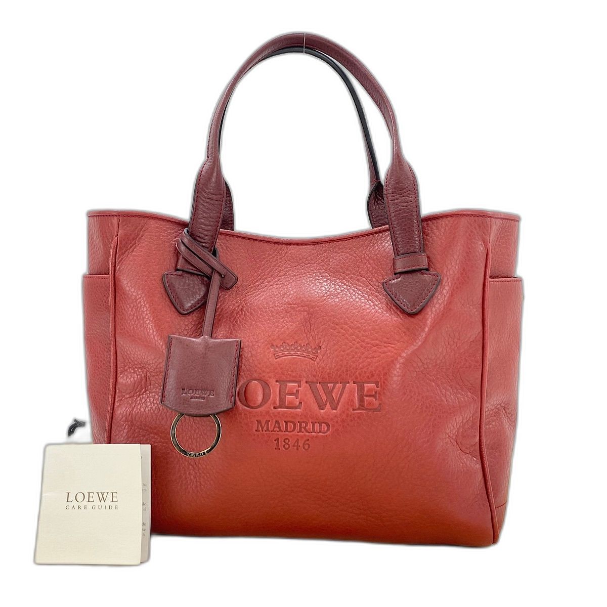 LOEWE ロエベ ハンドバッグ ヘリテージ【中古】