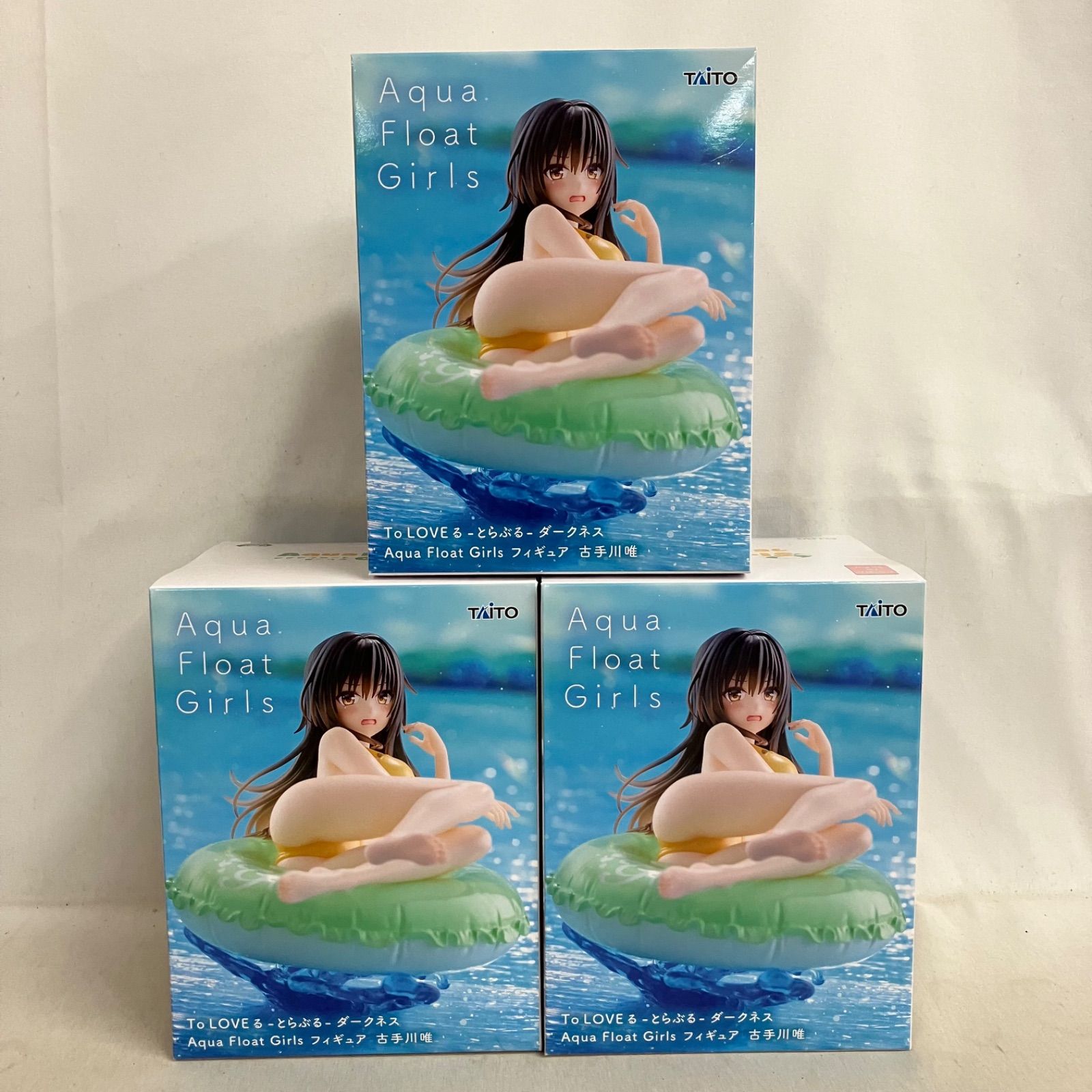 未開封 ToLOVEる ダークネス Aqua Float Girls 古手川唯 フィギュア 3