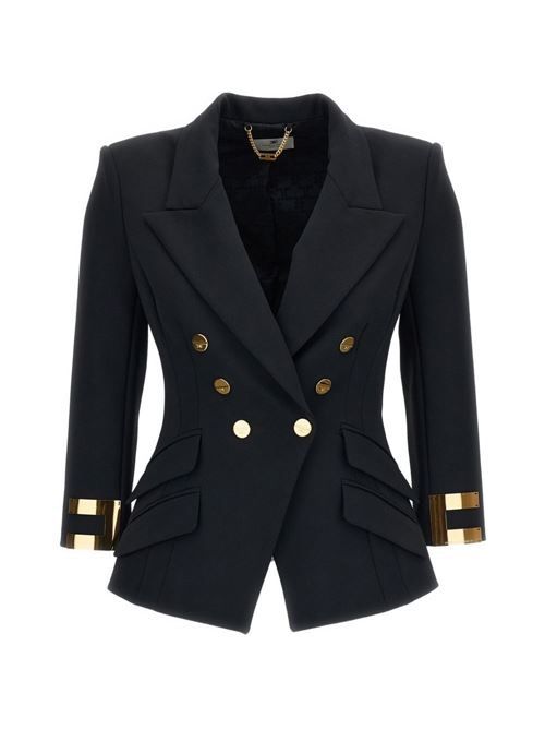 ELISABETTA FRANCHI ダブルブレスト ブレザー ジャケット 送料無料