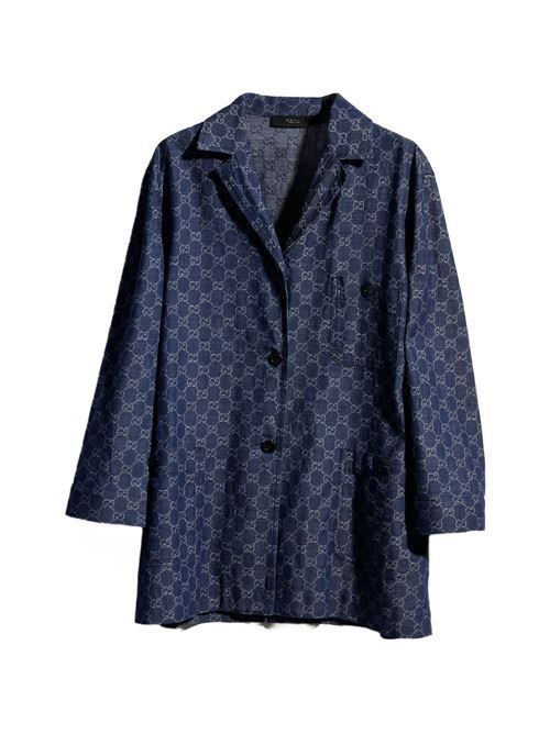 GUCCI GGデニムコットンシャツ 送料無料