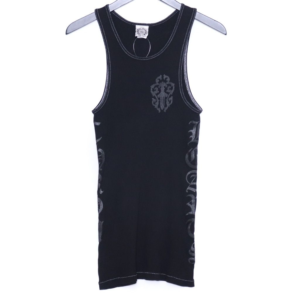 CHROMEHEARTS セメタリークロスタンクトップ CHROME HEARTS オールド ヴァインダガーセメタリークロス タンクトップ