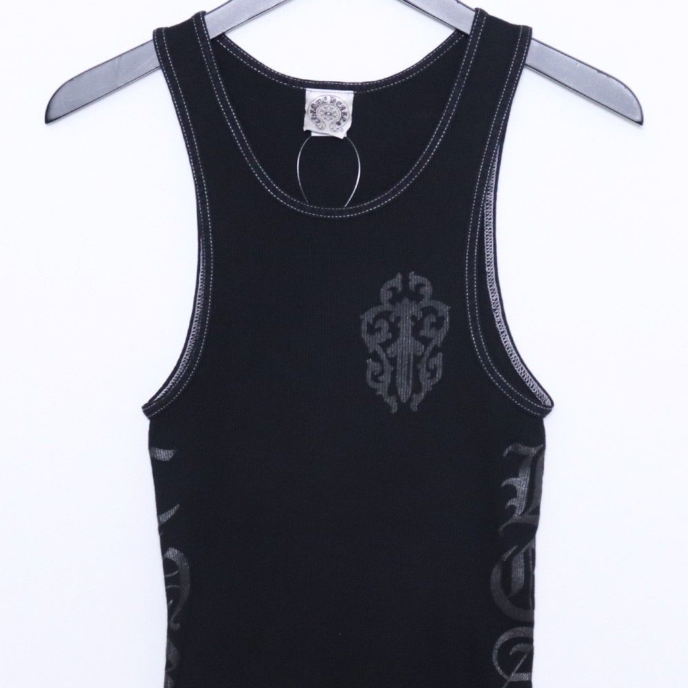 CHROME HEARTS タンクトップ セメタリークロス ヴァインダガー M CHROME HEARTS オールド ヴァインダガーセメタリークロス タンクトップ