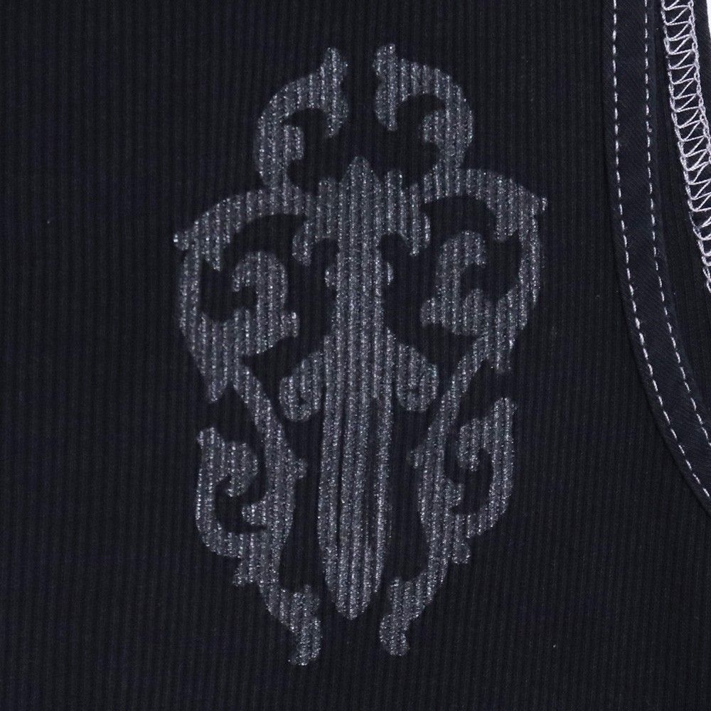 CHROME HEARTS オールド ヴァインダガーセメタリークロス タンクトップ