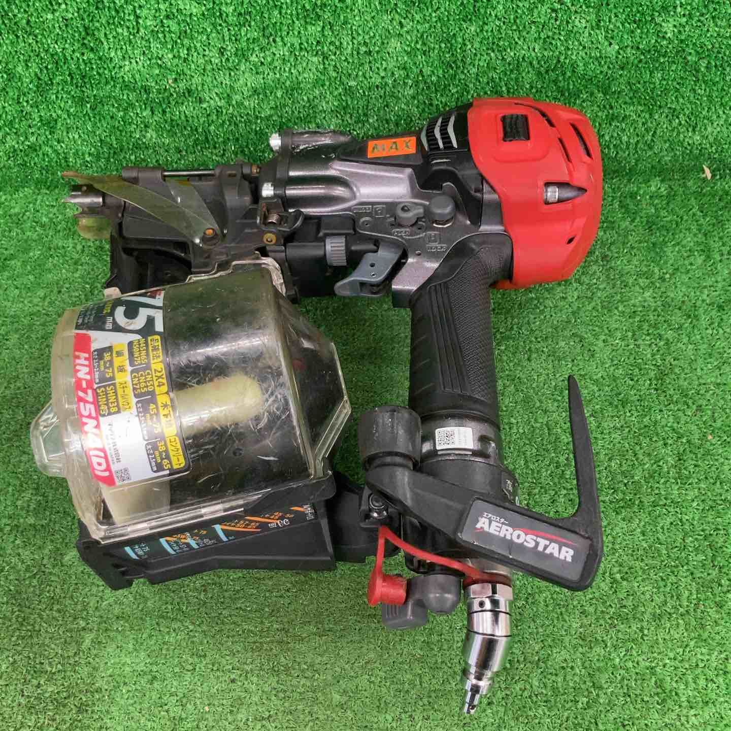 ★マックス(MAX) 高圧エア釘打ち機 HN-75N4(D)-G【川崎店】