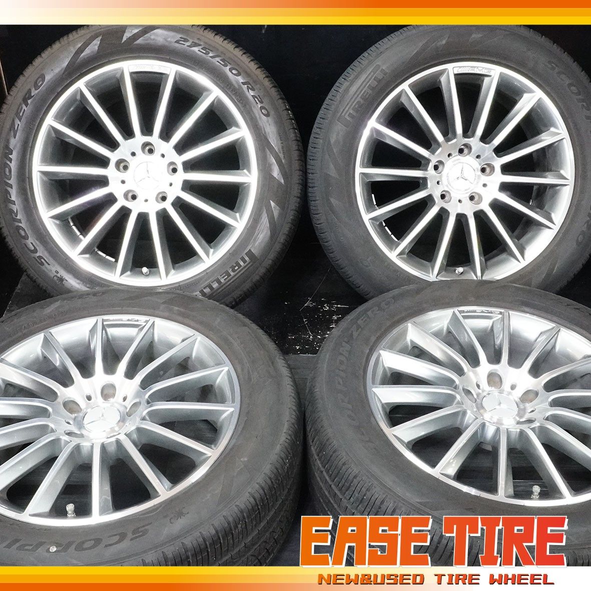 メルセデスベンツ W463A Gクラス 純正 20インチ 8.5J +32 5H PCD130 オールシーズン PIRELLI SCORPION ZERO 275/50R20