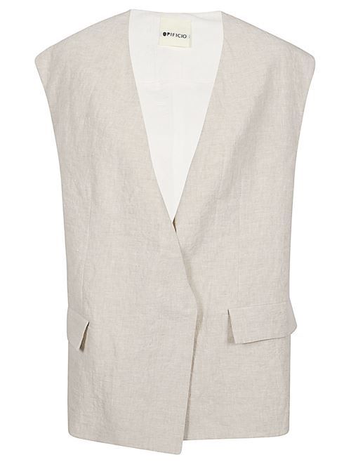 OPIFICIO LINEN VEST 送料無料 45,090円